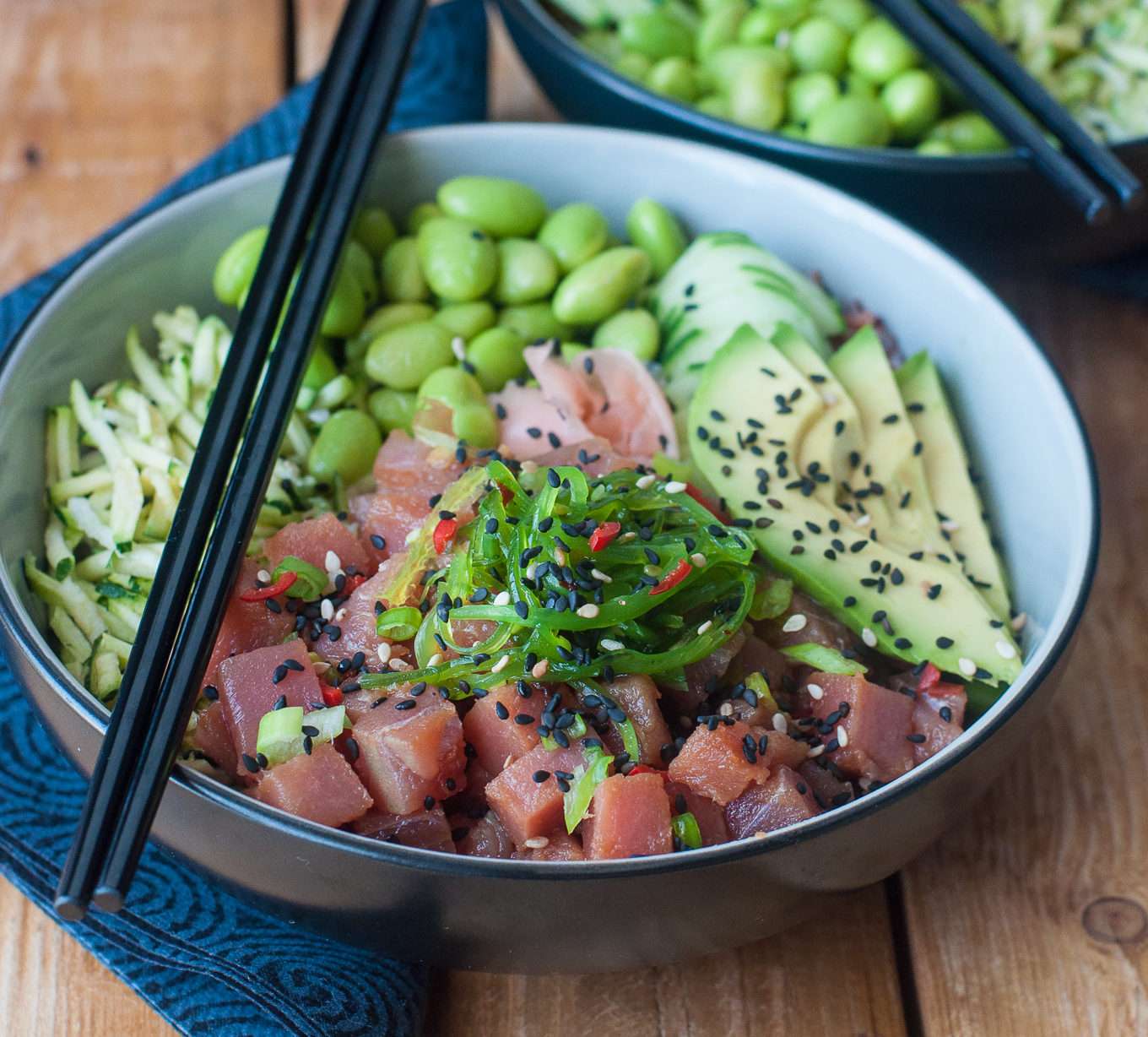 Bowl Di Salmone In Salsa Ponzu Low Carb Mangio Quindi Sono