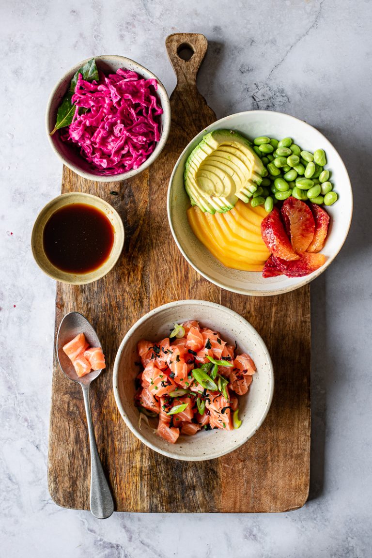 Bowl Di Salmone In Salsa Ponzu Low Carb Mangio Quindi Sono