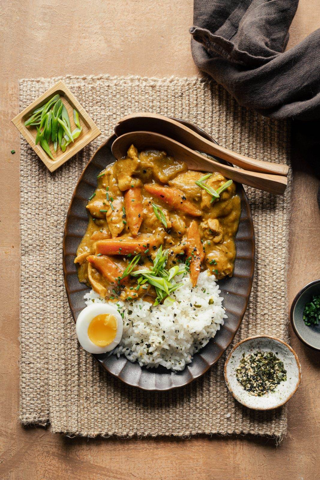 Curry giapponese di pollo con curry roux fatto in casa - Mangio quindi Sono