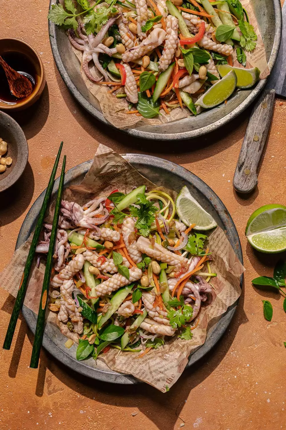 insalata di calamari thailandese