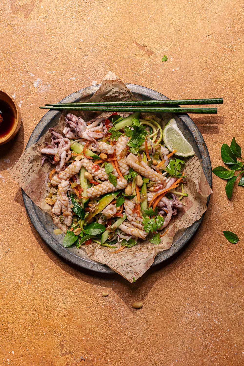 insalata di calamari thailandese