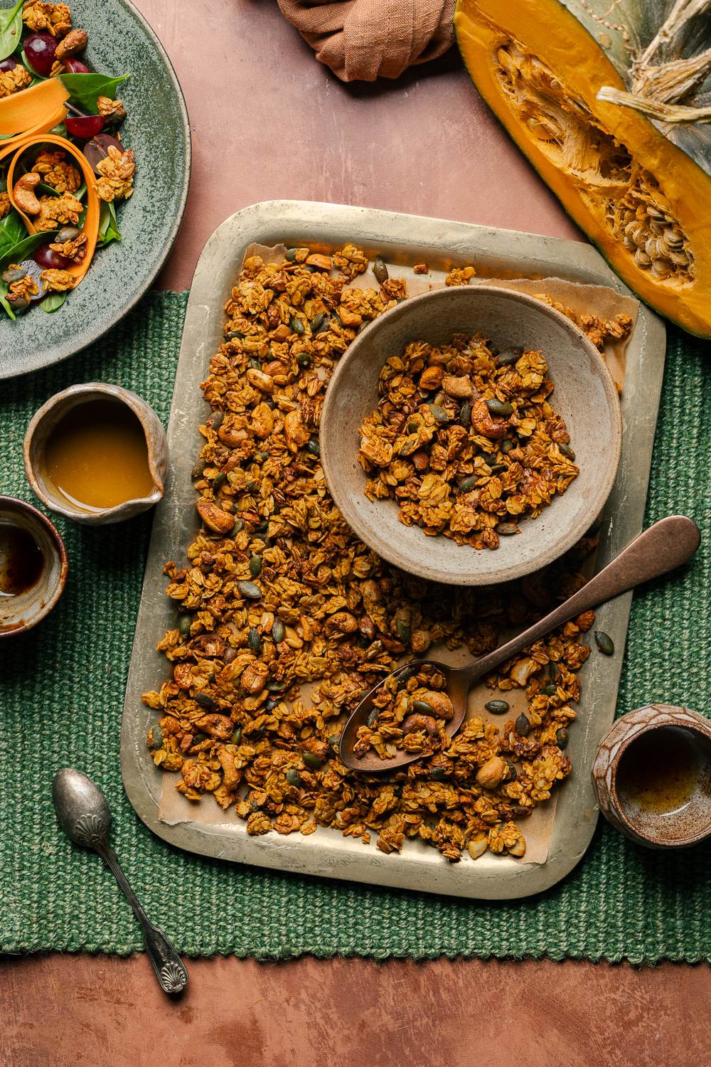 Granola salata alla zucca VEG