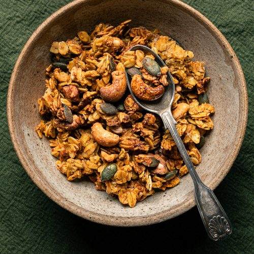 granola salata alla zucca veg