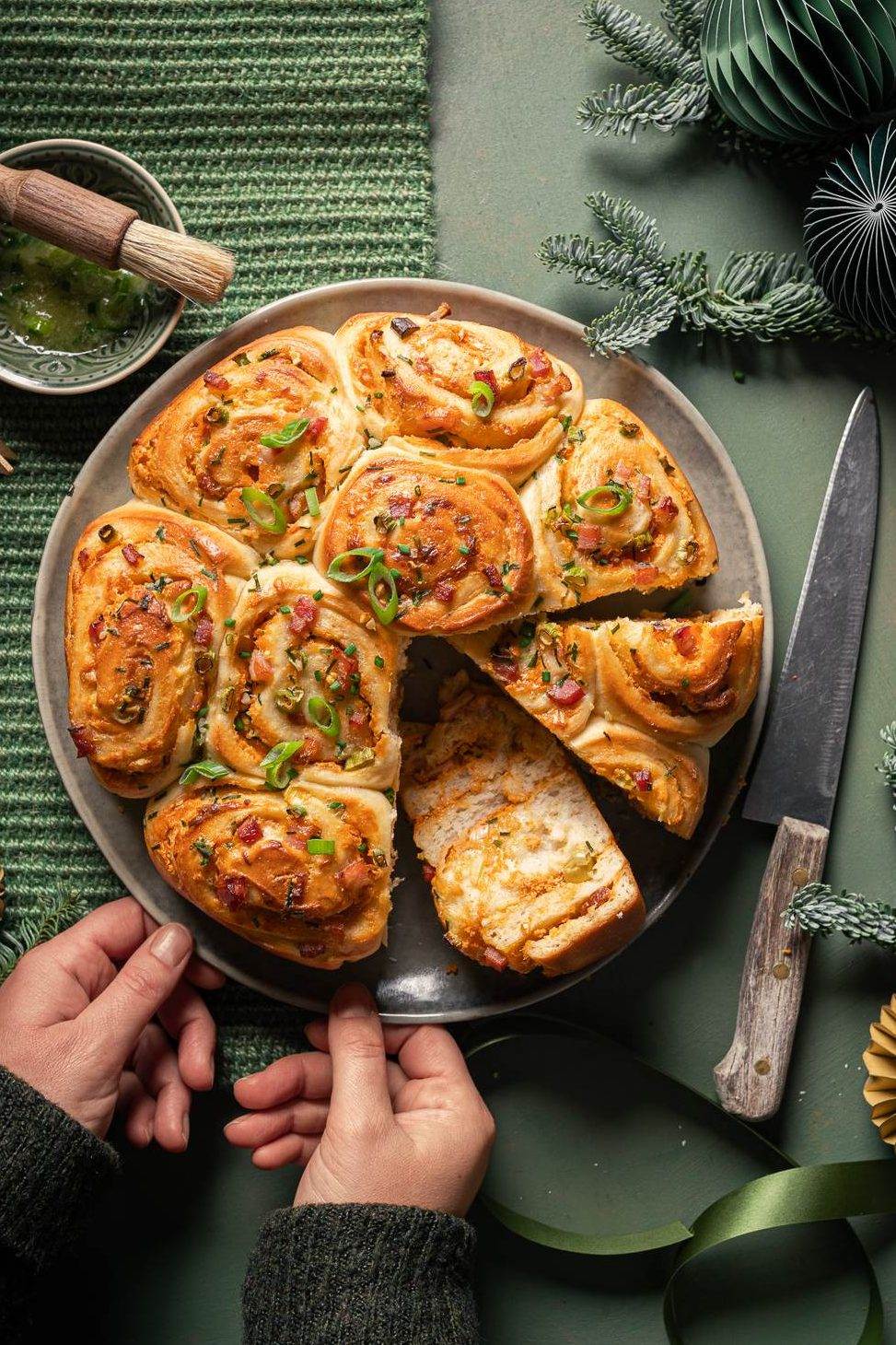 garlic roll bread salato